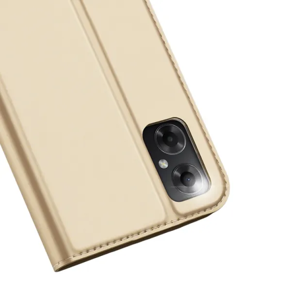 DUX Peňaženkový kryt Xiaomi Poco M4 5G zlatý