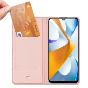 DUX Peňaženkový kryt Xiaomi Poco C40 ružový