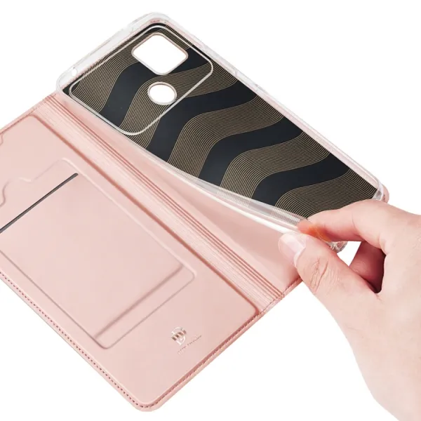 DUX Peňaženkový kryt Xiaomi Poco C40 ružový
