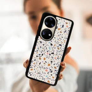 MY ART Ochranný kryt Huawei P50 Pro -BEIGE TERRAZZO (162)