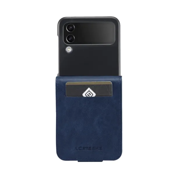 IMEEKE RFID Peňaženkové puzdro Samsung Galaxy Z Flip 3 5G modré
