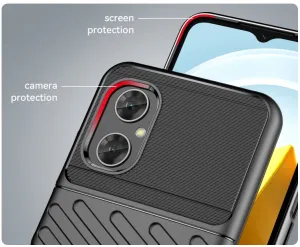 THUNDER Ochranný kryt Xiaomi Poco M5 čierny