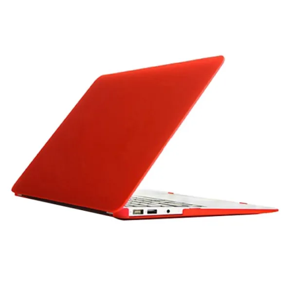 CRYSTAL Plastový kryt pre Macbook Air 13" A1466 / A1369 červený