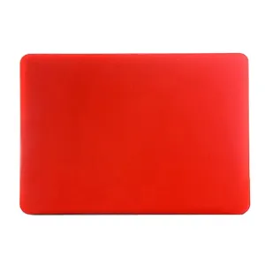 CRYSTAL Plastový kryt pre Macbook Air 13" A1466 / A1369 červený