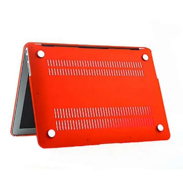 CRYSTAL Plastový kryt pre Macbook Air 13" A1466 / A1369 červený