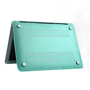 CRYSTAL Plastový kryt pre Macbook Air 13" A1466 / A1369 zelený