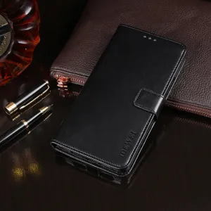 IDEWEI Peňaženkový kryt Umidigi Bison X10 čierny