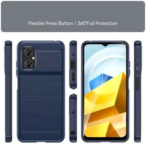 FLEXI TPU Kryt pre Xiaomi Poco M5 modrý