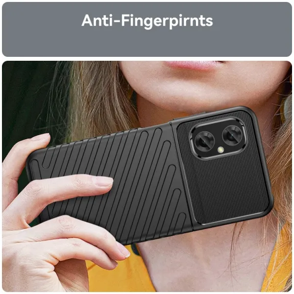THUNDER Ochranný kryt Xiaomi Poco M4 5G čierny