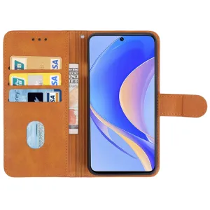 SMOOTH Peňaženkové puzdro pre Huawei nova Y90 hnedé