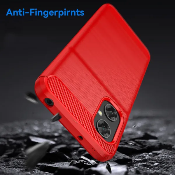 FLEXI TPU Kryt pre Xiaomi Poco M4 5G červený
