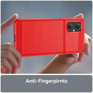 FLEXI TPU Kryt pre Xiaomi Poco M4 5G červený