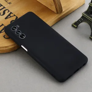 RUBBER Ochranný kryt pre Motorola Moto G62 5G čierny