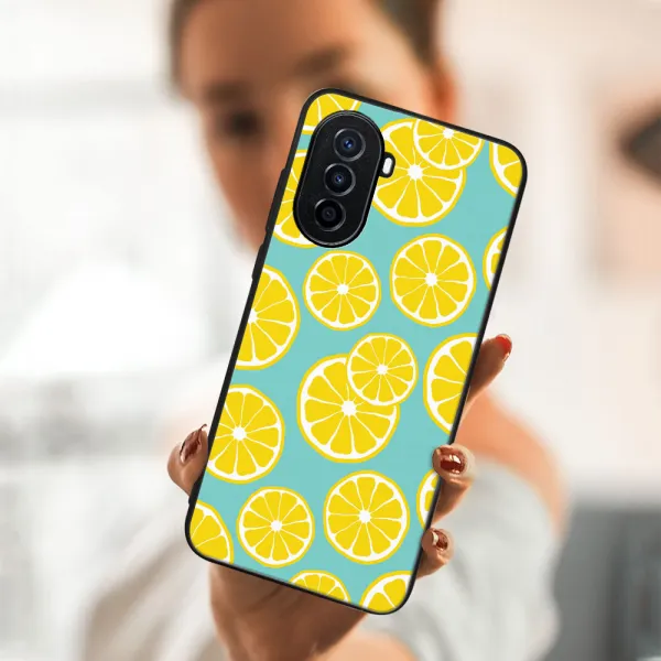 MY ART Ochranný kryt Huawei nova Y70 -LEMON (121)