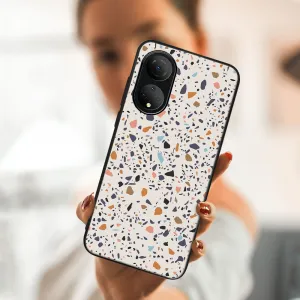 MY ART Ochranný kryt Honor X7 -BEIGE TERRAZZO (162)