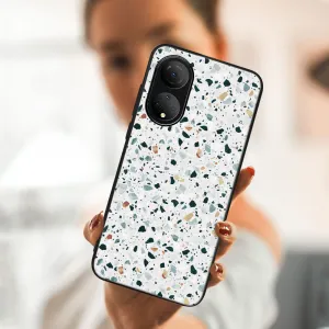 MY ART Ochranný kryt Honor X7 -GREY TERRAZZO (163)