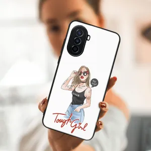 MY ART Ochranný kryt Huawei nova Y70 -TOUGH GIRL (131)