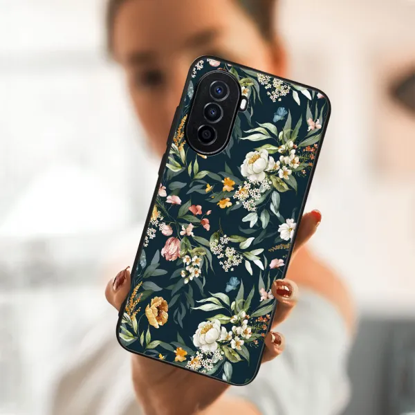 MY ART Ochranný kryt Huawei nova Y70 -FLORAL (158)
