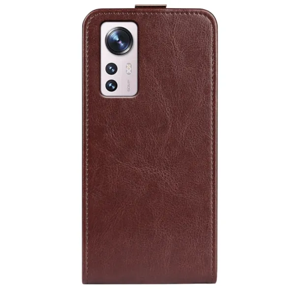 Vyklápacie puzdro Xiaomi 12 Lite hnedé