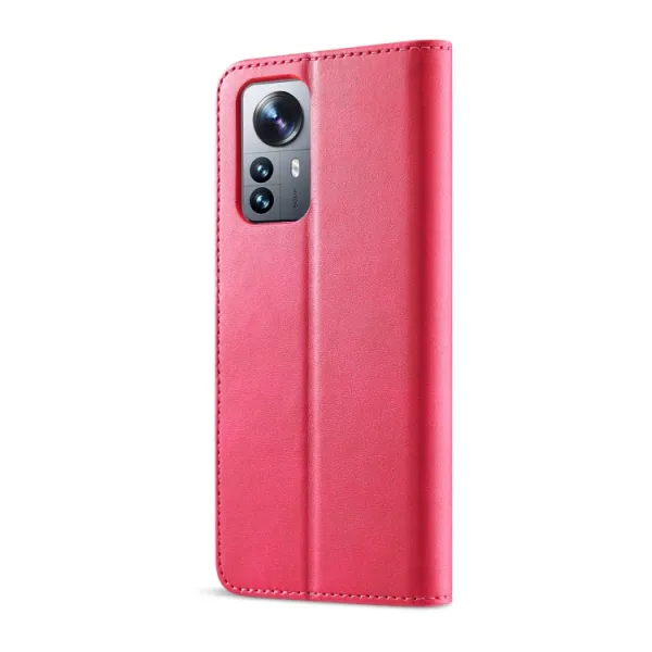IMEEKE Peňaženkový kryt Xiaomi 12 Lite ružový