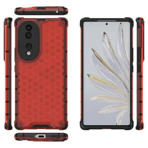 HONEYCOMB Ochranný kryt Honor 70 červený