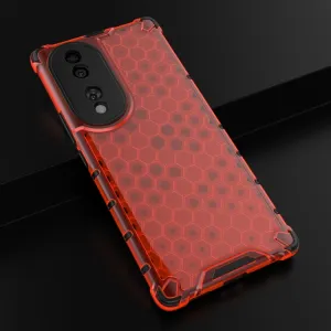 HONEYCOMB Ochranný kryt Honor 70 červený