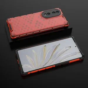 HONEYCOMB Ochranný kryt Honor 70 červený