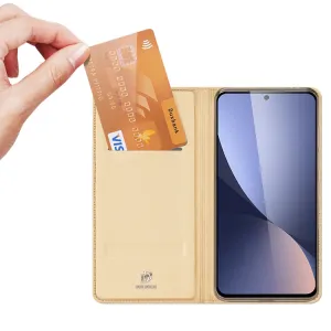 DUX Peňaženkový kryt Xiaomi 12 Lite zlatý