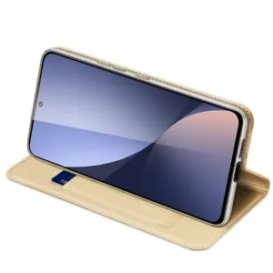 DUX Peňaženkový kryt Xiaomi 12 Lite zlatý