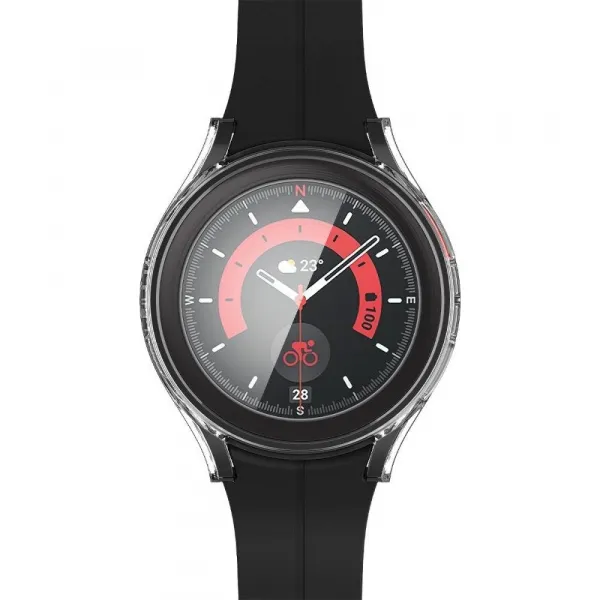 SPIGEN THIN FIT Puzdro + sklo Samsung Galaxy Watch 5 Pro 45mm priehľadné