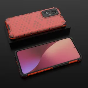 HONEYCOMB Ochranný kryt Xiaomi 12 Lite červený