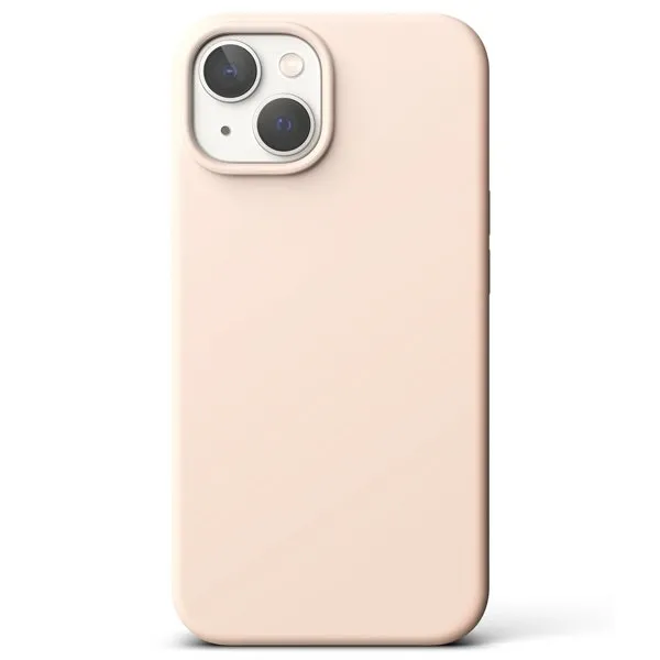 RINGKE SILICONE Ochranný kryt Apple iPhone 14 Plus ružový