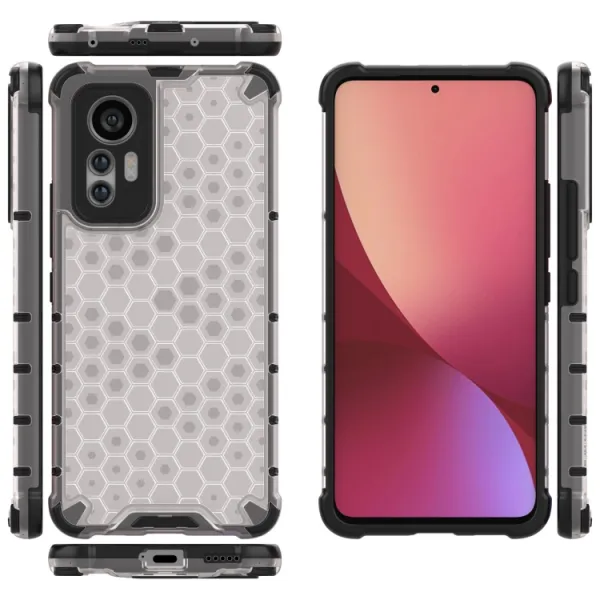 HONEYCOMB Ochranný kryt Xiaomi 12 Lite biely