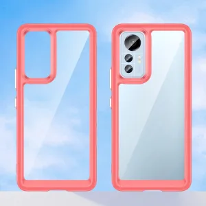 CRYSTAL Ochranný kryt Xiaomi 12 Lite červený