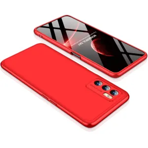 360° Ochranný kryt Oppo A16 / A16s červený