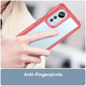 CRYSTAL Ochranný kryt Xiaomi 12 Lite červený