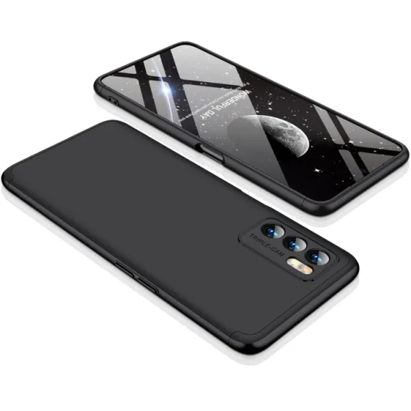 360° Ochranný kryt Oppo A16 / A16s čierny