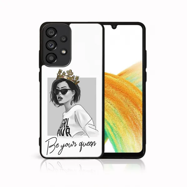 MY ART Ochranný kryt Samsung Galaxy A33 5G -QUEEN (139)