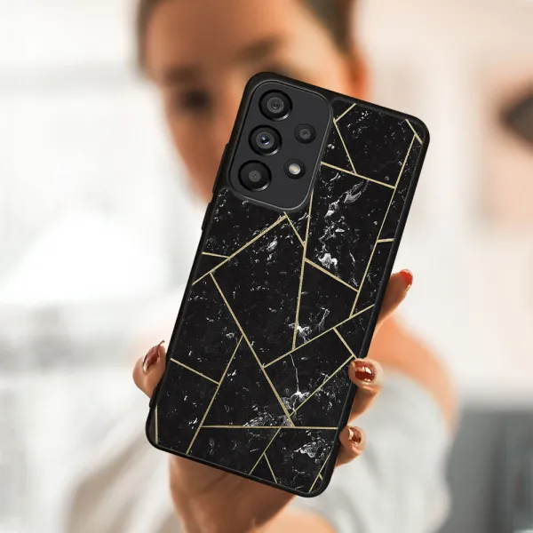 MY ART Ochranný kryt Samsung Galaxy A33 5G -POLYGONAL (150)