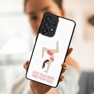 MY ART Ochranný kryt Samsung Galaxy A33 5G -YOGA (125)