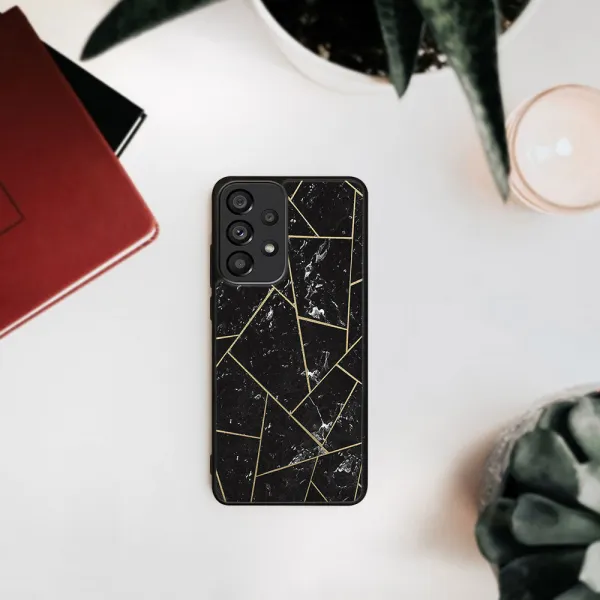 MY ART Ochranný kryt Samsung Galaxy A33 5G -POLYGONAL (150)