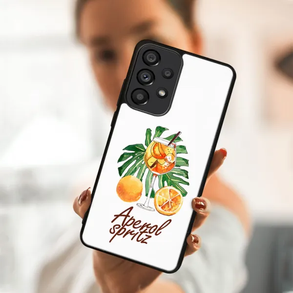 MY ART Ochranný kryt Samsung Galaxy A33 5G -APEROL (127)