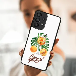 MY ART Ochranný kryt Samsung Galaxy A33 5G -APEROL (127)