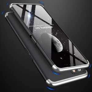 360° Ochranný kryt Oppo A16 / A16s čierny-strieborný