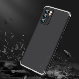 360° Ochranný kryt Oppo A16 / A16s čierny-strieborný