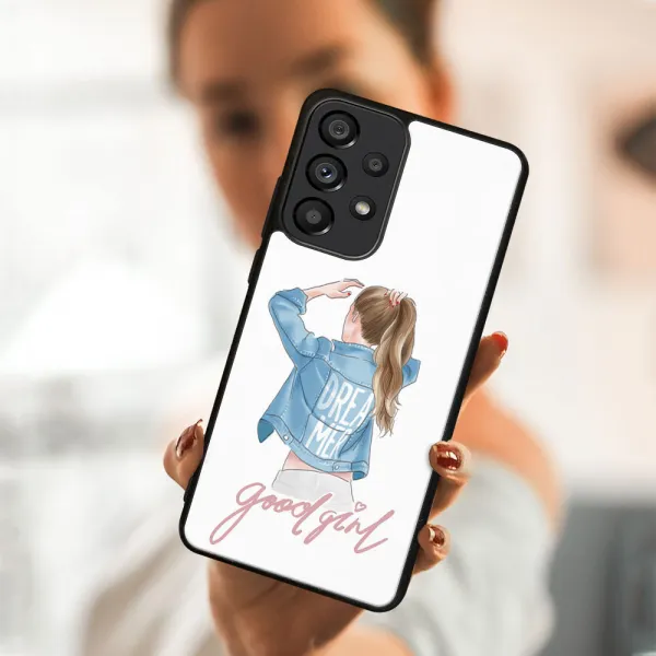 MY ART Ochranný kryt Samsung Galaxy A33 5G -GOOD GIRL (130)