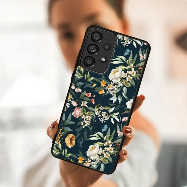 MY ART Ochranný kryt Samsung Galaxy A33 5G -FLORAL (158)