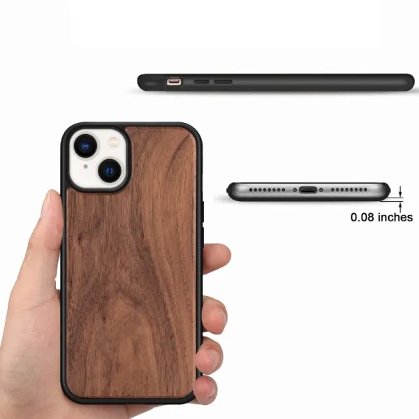 FOREST Drevený kryt Apple iPhone 14 Plus WALNUT