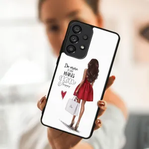 MY ART Ochranný kryt Samsung Galaxy A33 5G -RED DRESS (137)