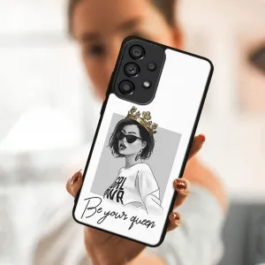 MY ART Ochranný kryt Samsung Galaxy A33 5G -QUEEN (139)